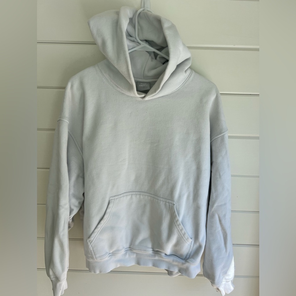Aritzia TNA white hoodie